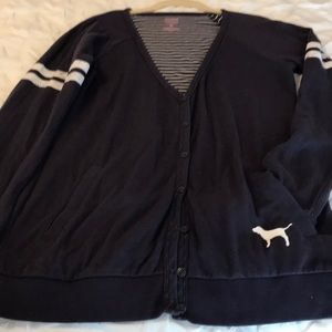 VSPINK Collegiate collection U of I cardigan